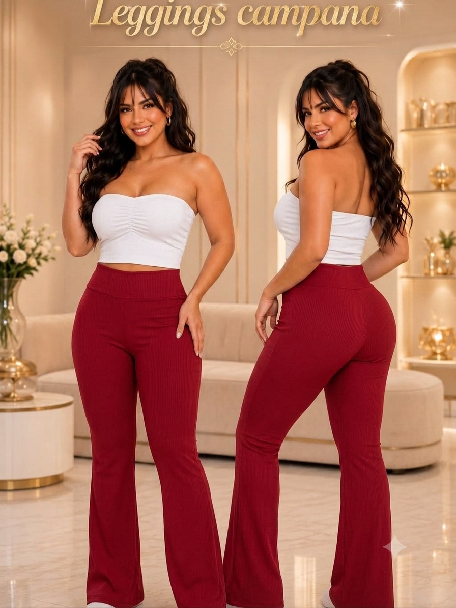 LEGGINS BOTA CAMPANA PREMIUM+ENVIO GRATIS🎁